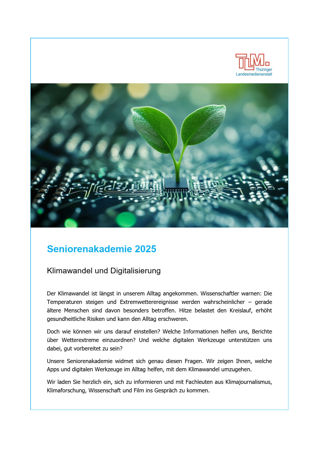 Klimawandel+Digitalisierung