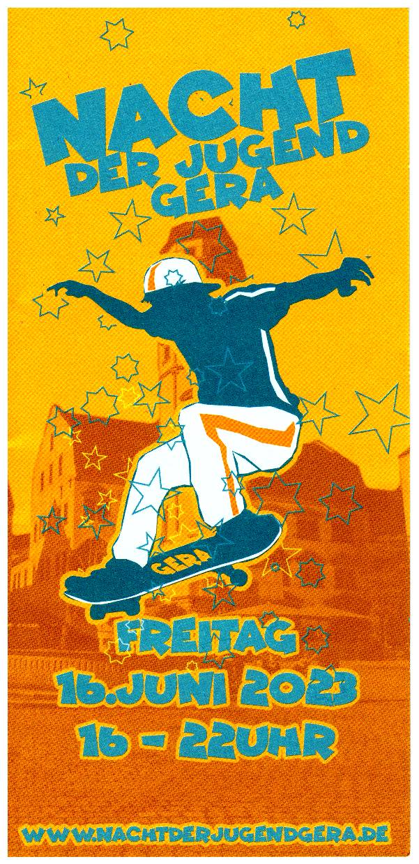 Nacht der Jugend 2023 Flyer